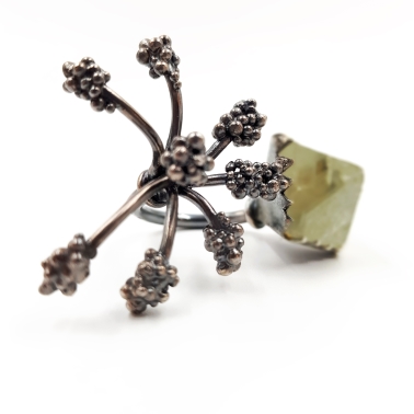 ROCK AND ROLL FLUO 2018 bague argent925 fluorite PatriciaLemaire 21ret378